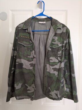Mudd Camo Teen Jacket Medium